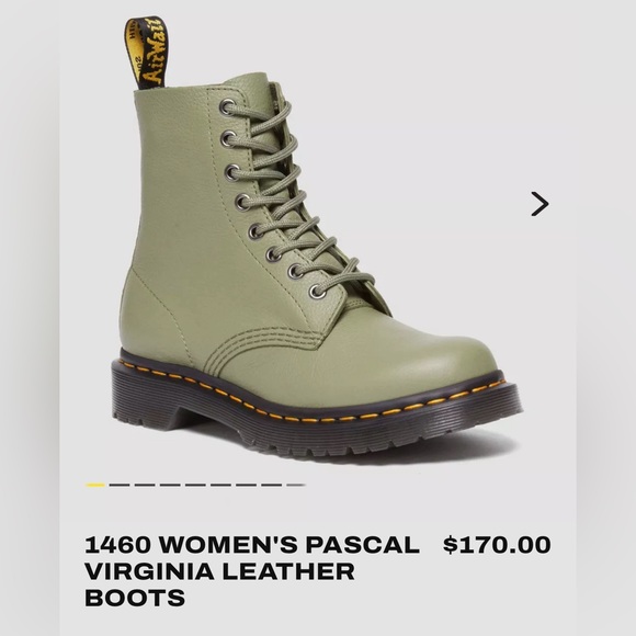 Dr. Martens PASCAL VIRGINIA LEATHER BOOTS - Picture 2 of 11